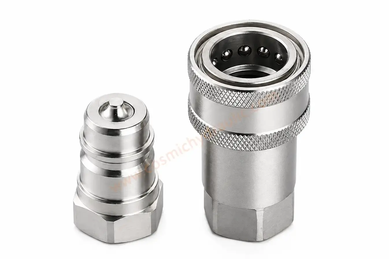 COSMIC Hydraulic ISO 7241-1 Series A male plug and female socket