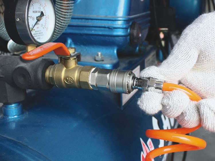 Examples of hydraulic quick release coupling profiles