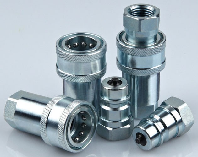 ISO 7241-1 Series A hydraulic quick coupling illustration