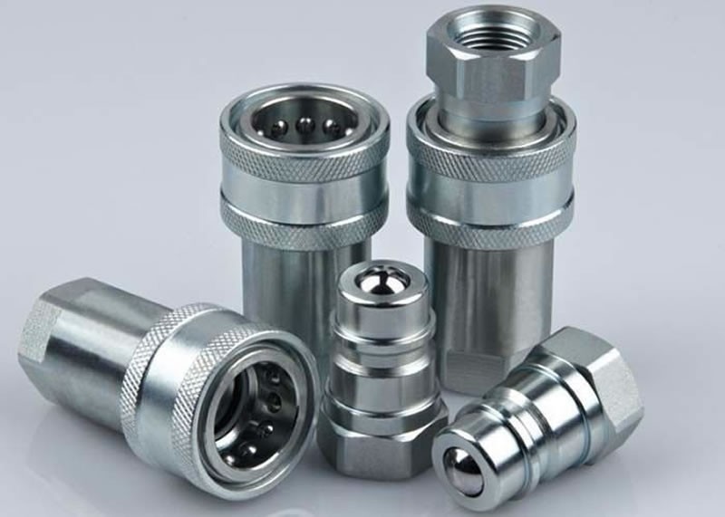 ISO 5675 agricultural hydraulic quick coupling illustration